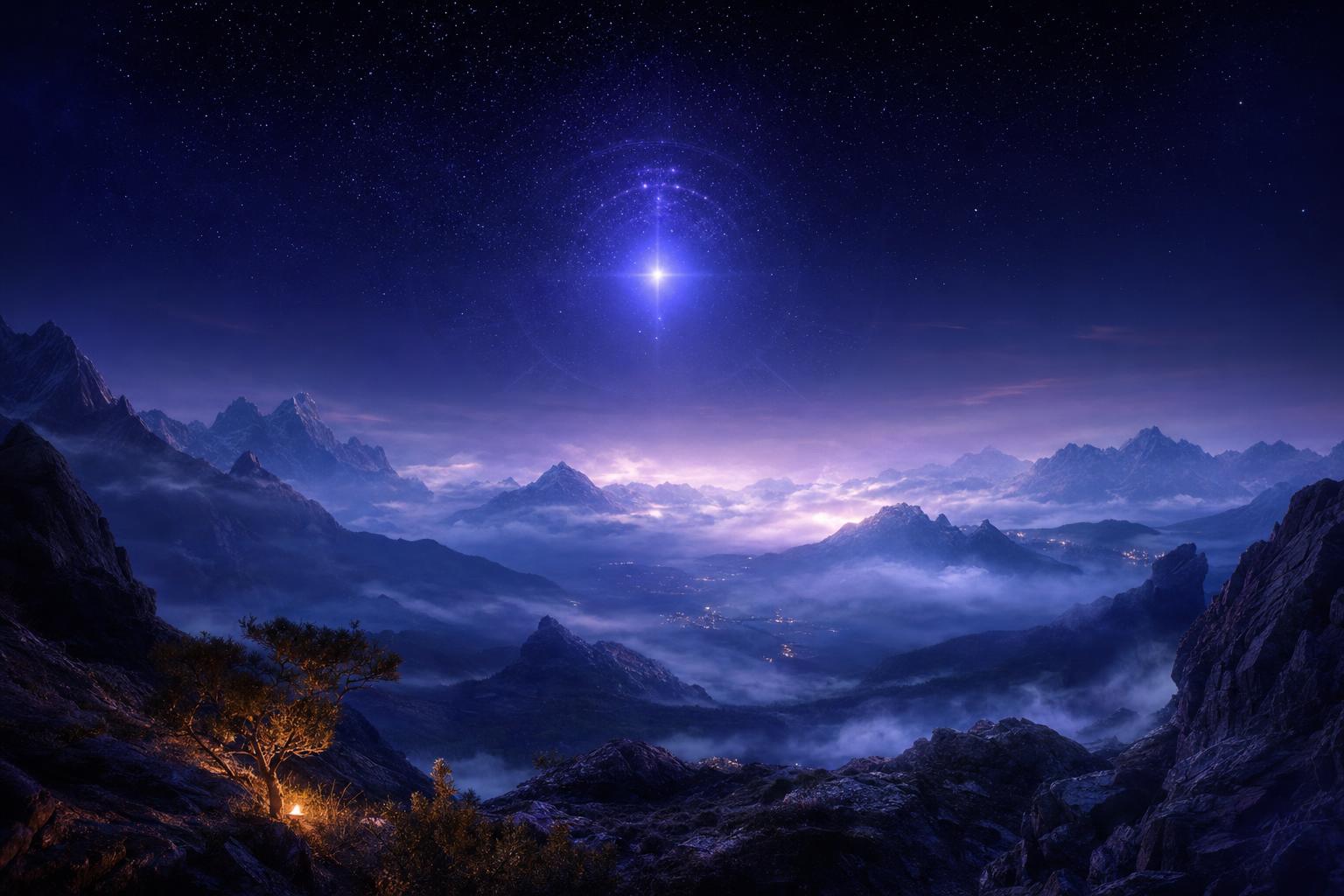 Third Eye Chakra — indigo energy visual